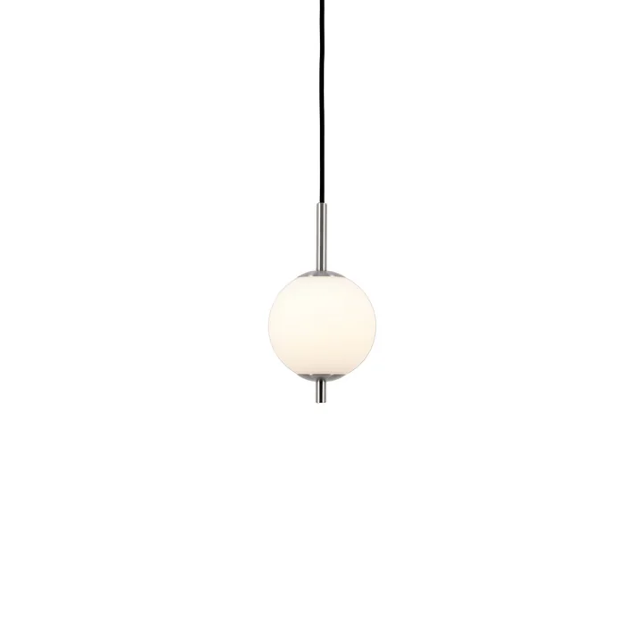 Umage - Audrey 1 LED Pendelleuchte, Stahl / Opalglas