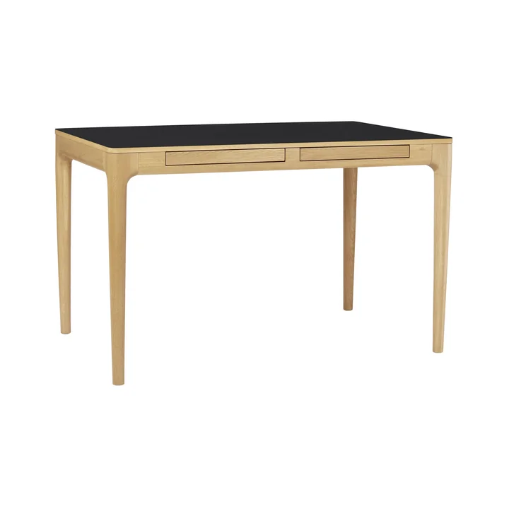 Umage - Heart'n'Soul Schreibtisch, 120 x 80 cm, Eiche / obsidian black