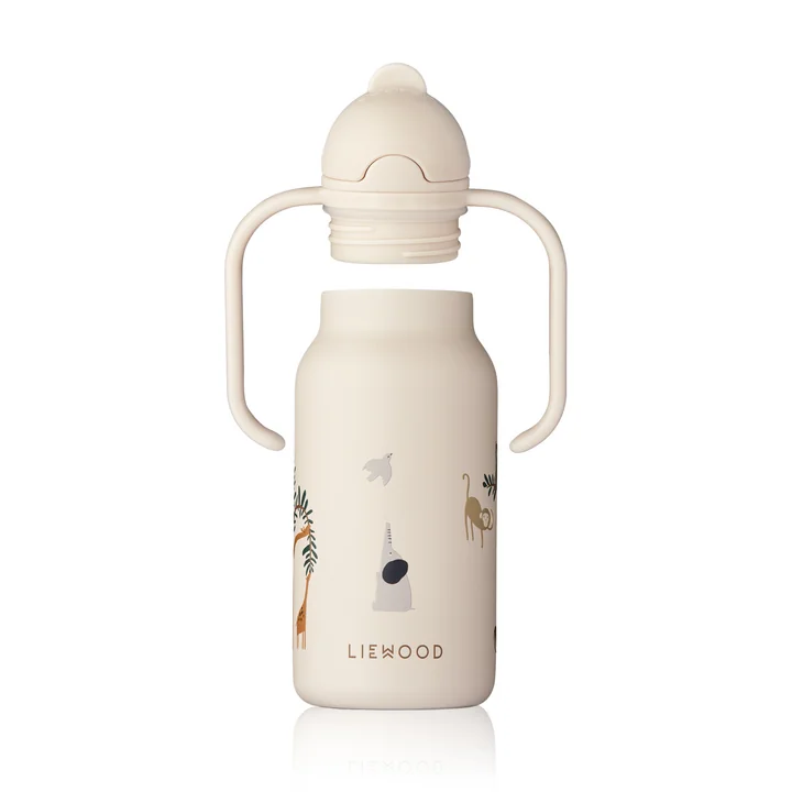 LIEWOOD - Kimmie bedruckte Flasche, 250 ml, all together / sandy