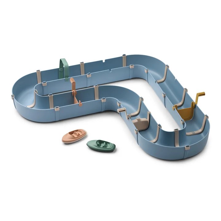 LIEWOOD - Cassian Wasserstraße, beach blue / multi mix