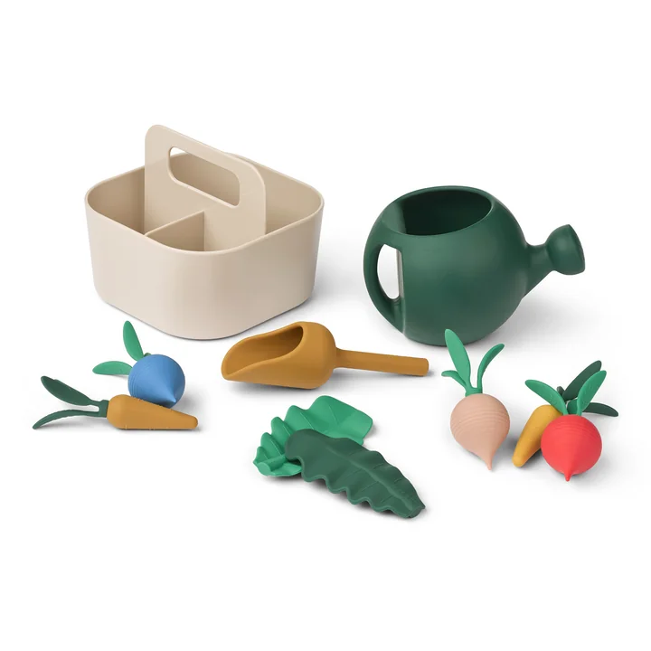 LIEWOOD - Acacia Kreativspielzeug, Garten, sandy multi mix (10-tlg.)