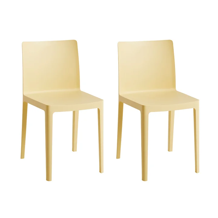 HAY - Élémentaire Chair, hellgelb (2er Set)