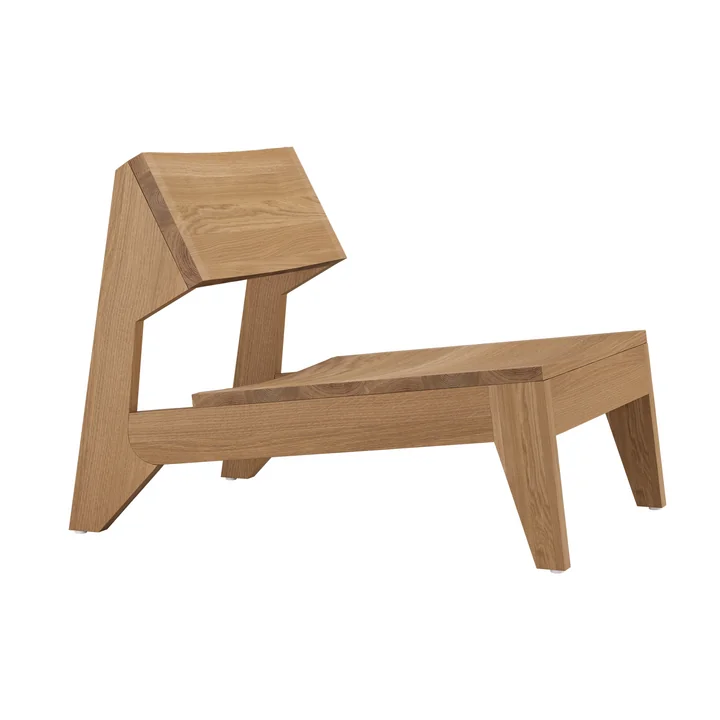OUT Objekte unserer Tage - Schulz Lounge Chair, Eiche gewachst