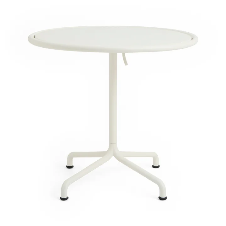 HAY - Deville Tisch, Outdoor, Ø 80 cm, cream white