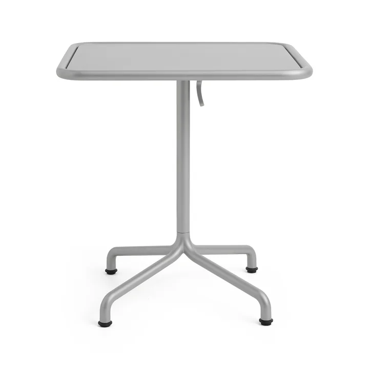 HAY - Deville Tisch, Outdoor, 60 x 70 cm, silver grey