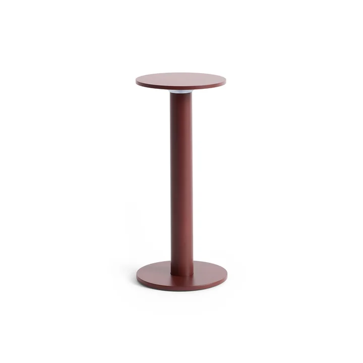 HAY - Host Portable LED Tischleuchte 220, iron red