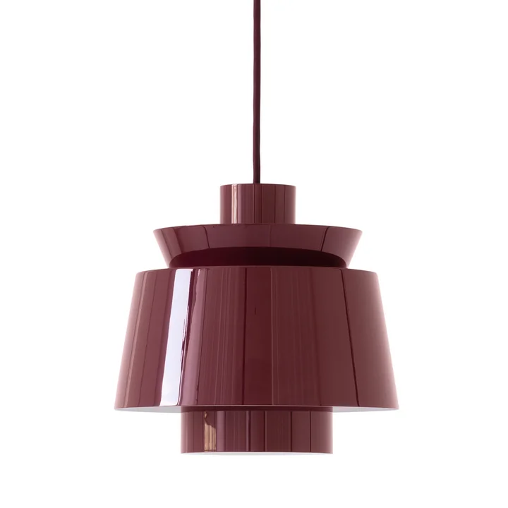Utzon Pendelleuchte JU1, dark burgundy