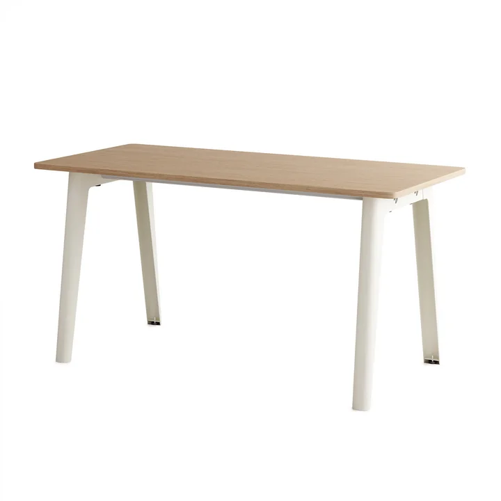 TipToe - NEW MODERN Schreibtisch, 75 x 150 cm, Birke / cream white