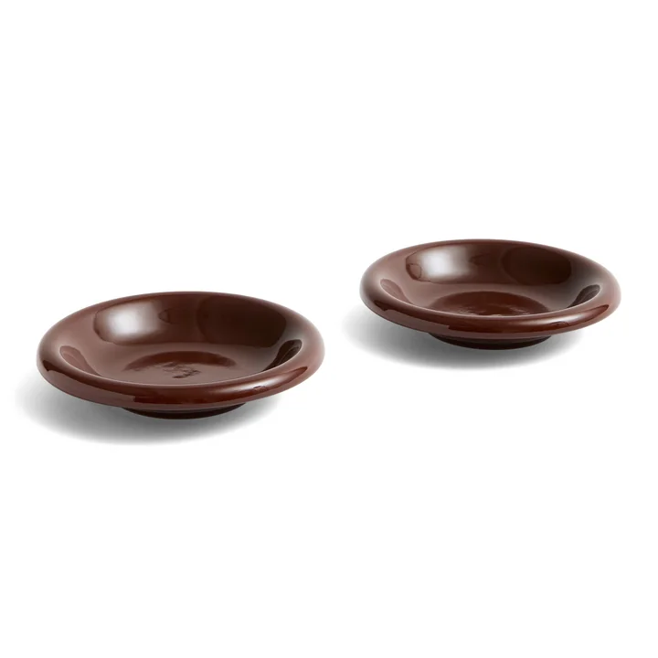 HAY - Barro Schale Ø 20 cm, burgundy (2er-Set)