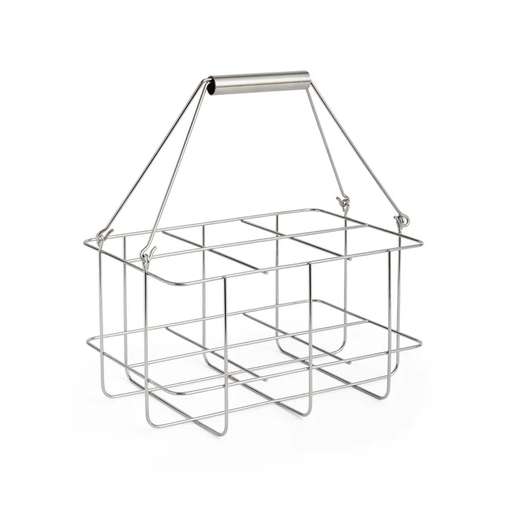 Outdoor Market Flaschenträger M, Edelstahl