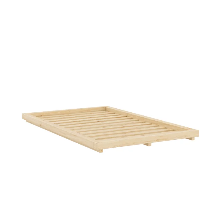 Karup Design – Dock Bettgestell mit Lattenrost, 180 x 200 cm, schwarz