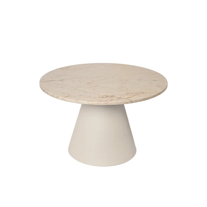 Broste Copenhagen - Miro Beistelltisch, Ø75 x H45 cm, beige