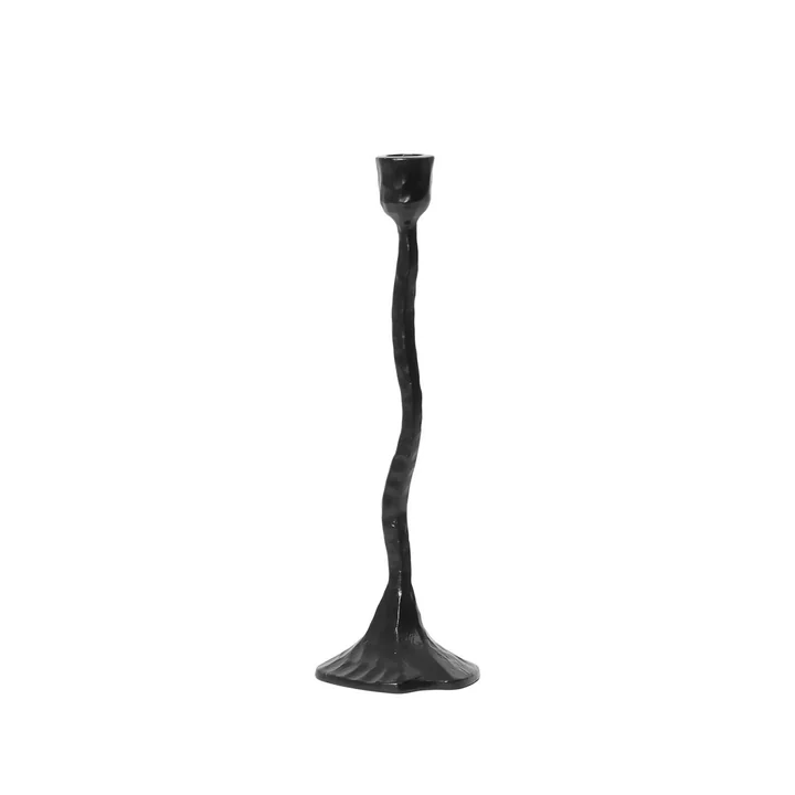 Broste Copenhagen - Amy Kerzenhalter Ø9 x H31 cm, schwarz