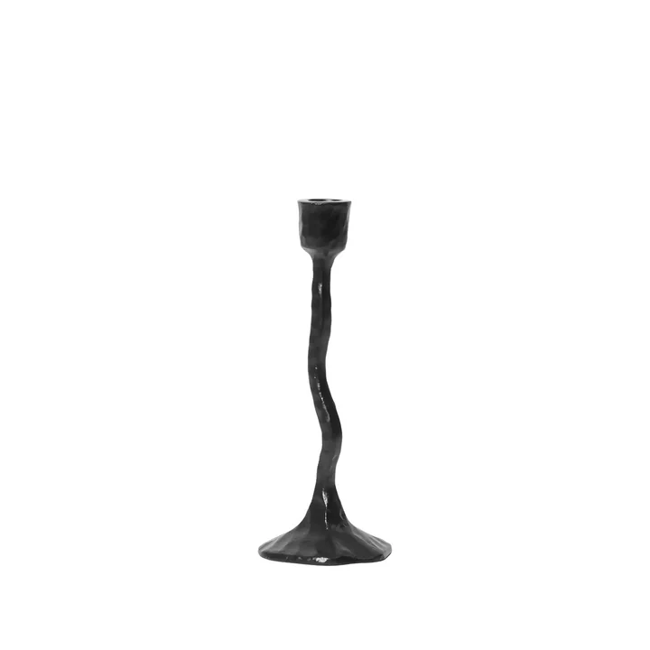 Broste Copenhagen - Amy Kerzenhalter Ø8 x H23 cm, schwarz