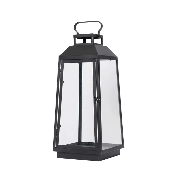 Broste Copenhagen - Lou Laterne Ø24 x H55 cm, schwarz