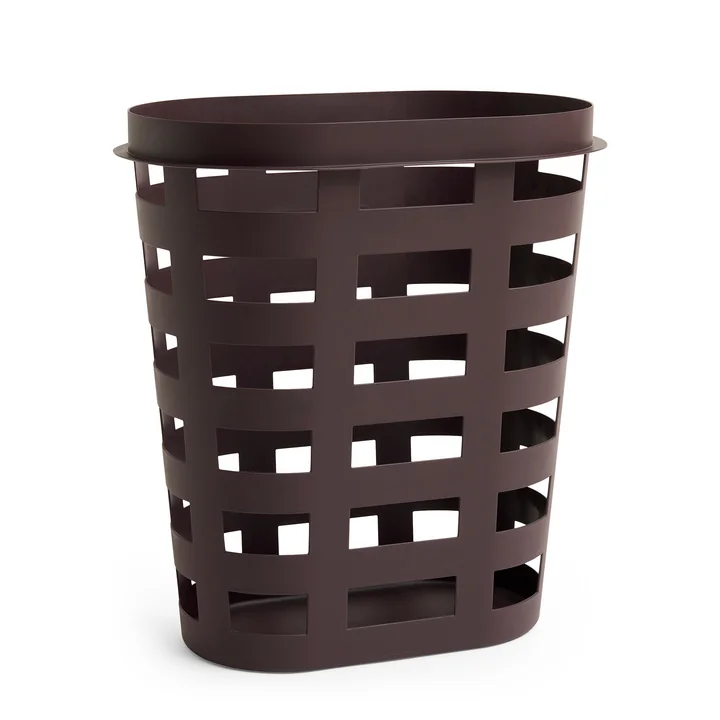 HAY - Korb, bordeaux, L