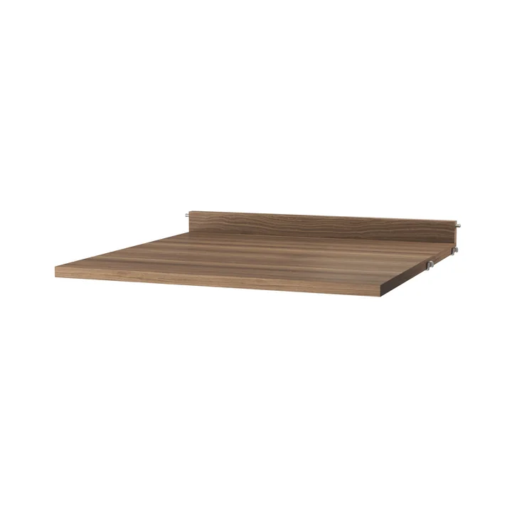 String - Arbeitsplatte 58 x 58 cm, Walnuss