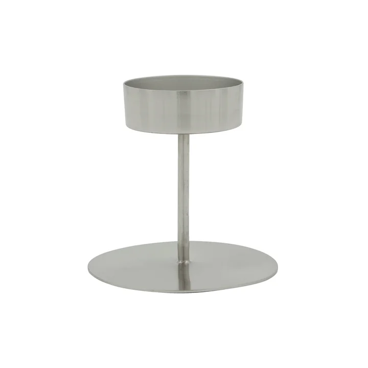 House Doctor - Anit Teelichthalter, Ø 10 x H 10,5 cm, silber