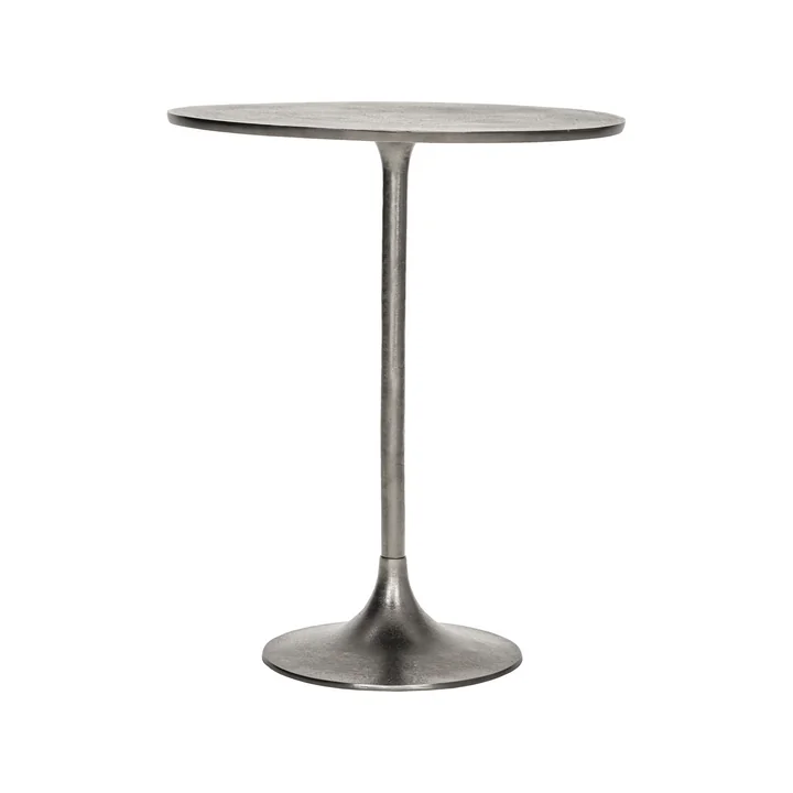 House Doctor - Pan Bistrotisch, H 75 x Ø 61 cm, silber