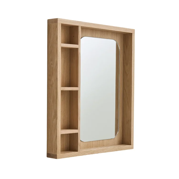 Andersen Furniture - Glance Spiegelregal, Eiche