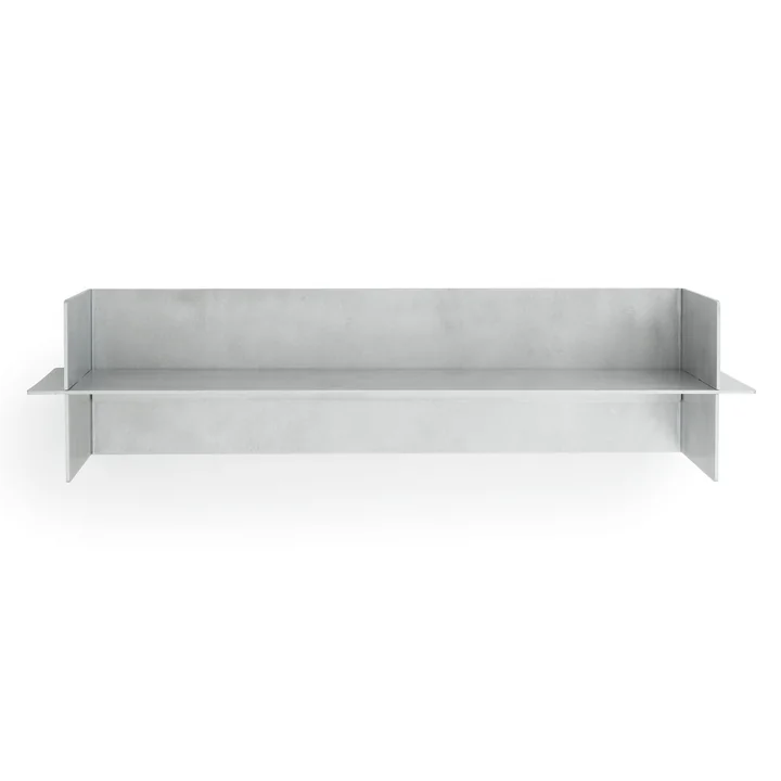 Normann Copenhagen - Alu Wandregal, 80 cm, Aluminium gebürstet