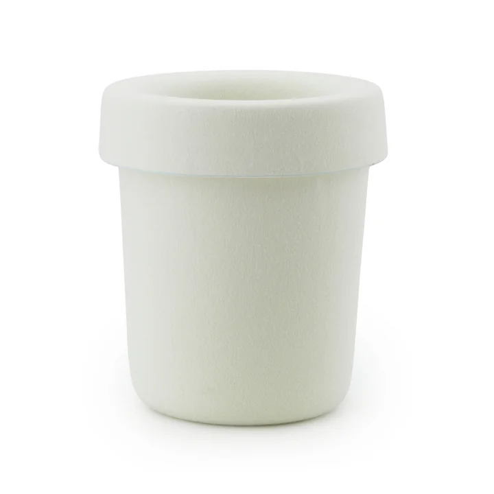 Normann Copenhagen - Hide Büroabfalleimer, cream