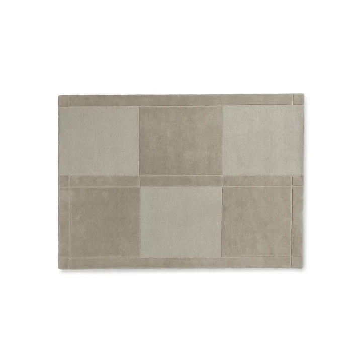 Normann Copenhagen - Level Teppich, 240 x 170 cm, warm grey