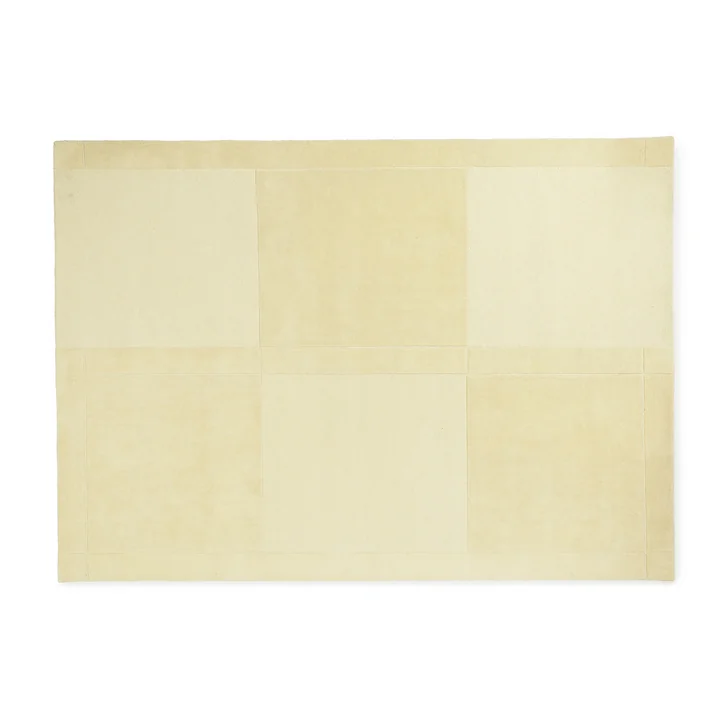 Normann Copenhagen - Level Teppich, 350 x 250 cm, hellgelb