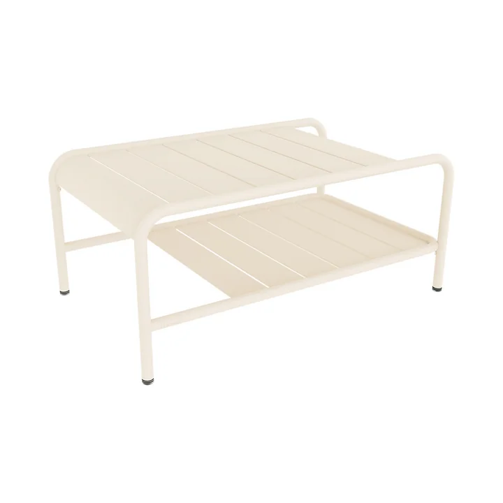 Fermob - Luxembourg Niedriger Tisch / Fußbank, latte-beige