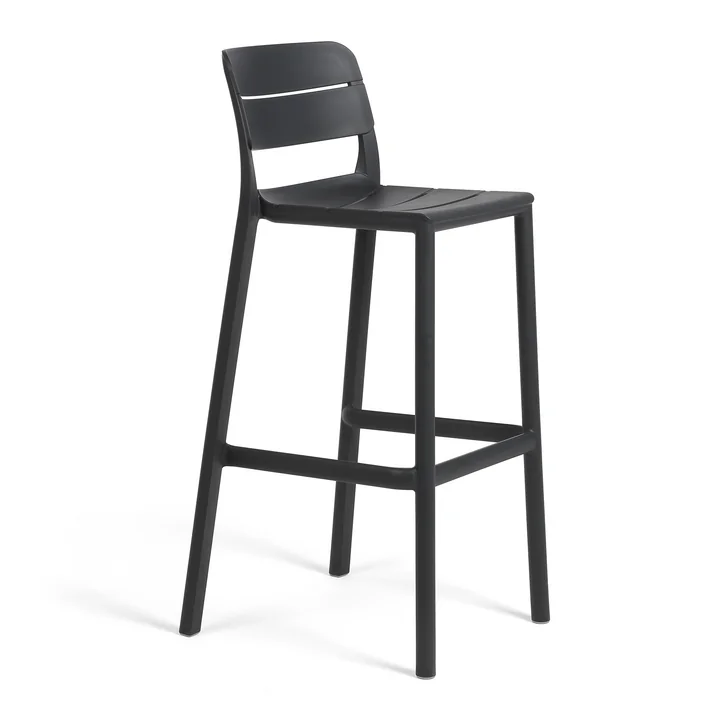 Nardi - Cassia Stool Barhocker, anthrazit