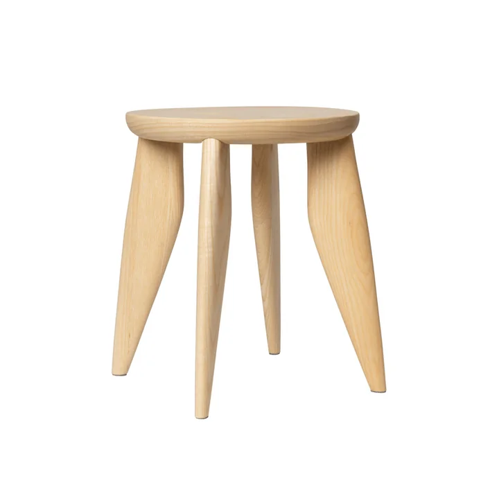 Ferm Living - Feve Kinderhocker, Esche natur