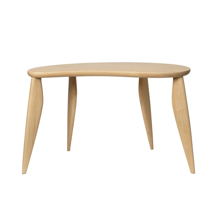 Ferm Living - Feve Kindertisch, 79 x 40,5 cm, Esche natur