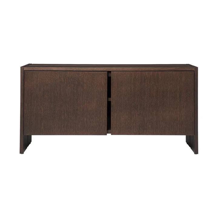 Ferm Living - Parcel Schrank, H50 cm, Eiche dunkel gebeizt