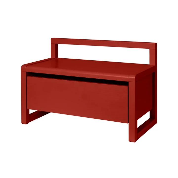 Ferm Living - Little Architect Aufbewahrungsbank, poppy red