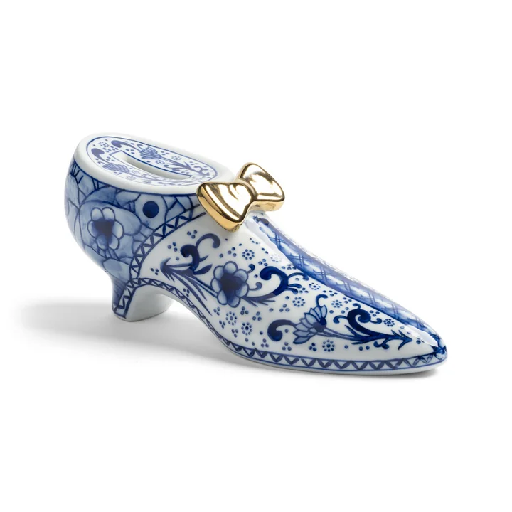 &klevering - Delftware Shoe Spardose