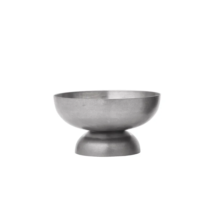 Ferm Living - Tumbled Dessertschale, Edelstahl