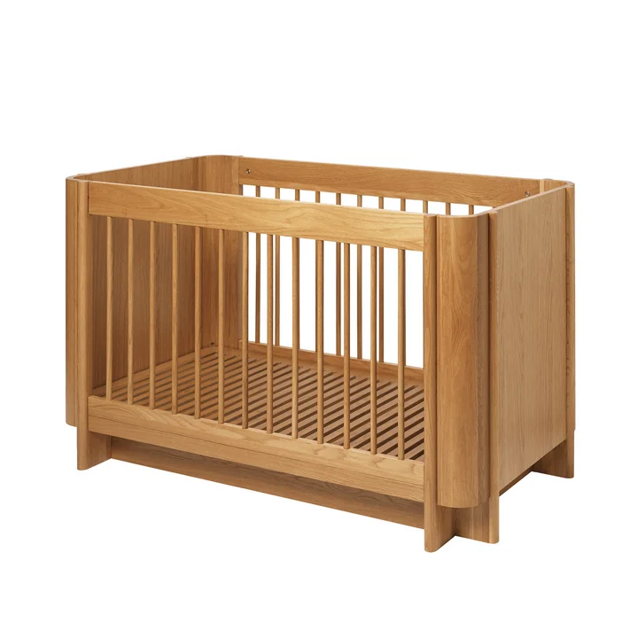 Ferm Living - Tilu Babybett, 68 x 129 cm, Eiche natur