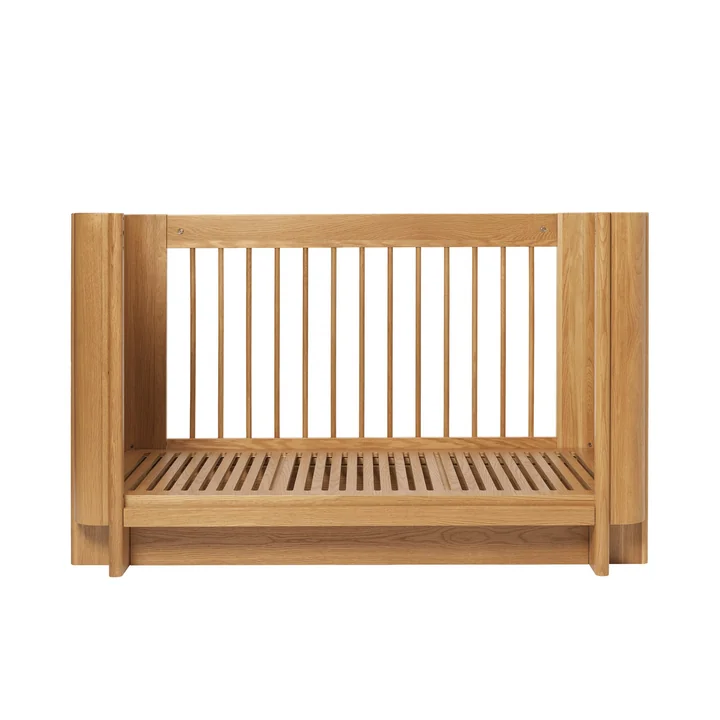 Ferm Living - Tilu Babybett, 68 x 129 cm, Eiche natur