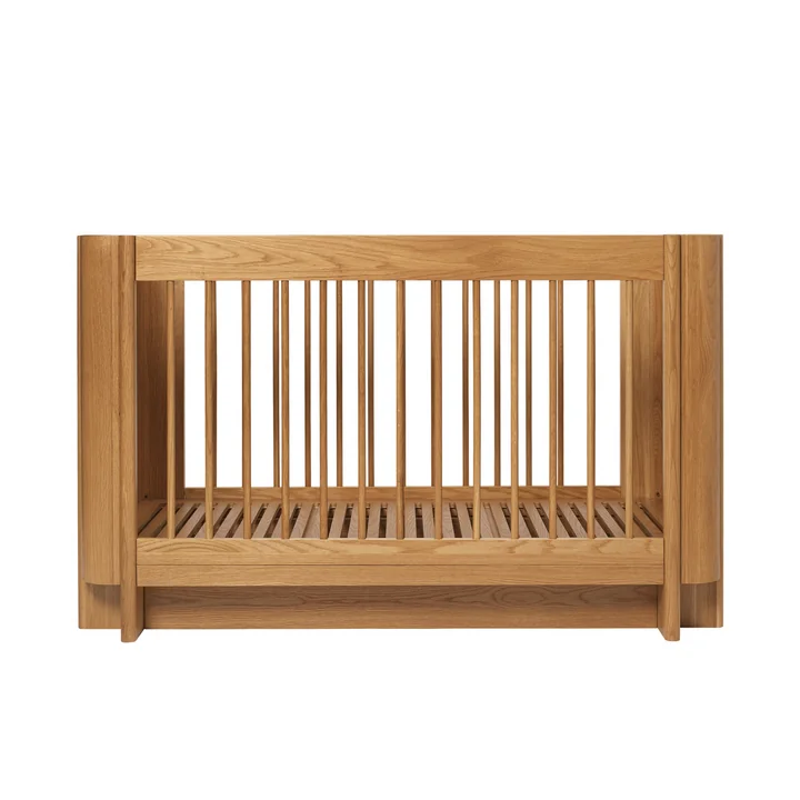 Ferm Living - Tilu Babybett, 68 x 129 cm, Eiche natur