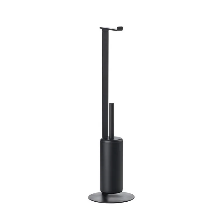Zone Denmark - Toilettenbutler mit Bürste Rim, 74 cm, schwarz