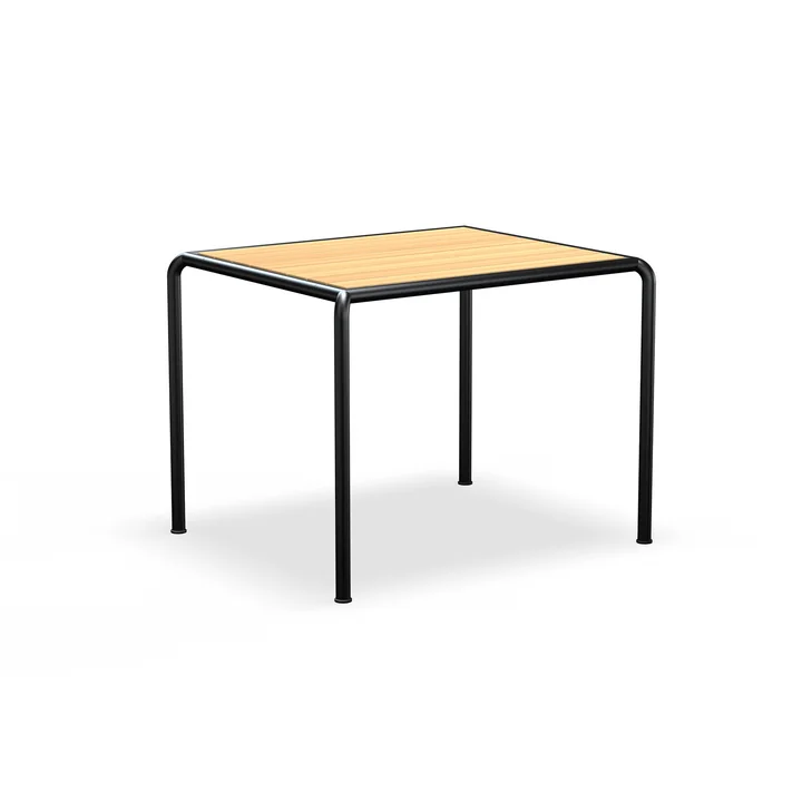 HOUE - AVANTI Outdoor Esstisch, 98 x 83 cm, Kiefer / schwarz
