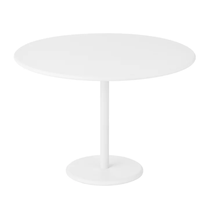 Blomus - Stay Garten Beistelltisch, H 35 cm Ø 50 cm, weiß