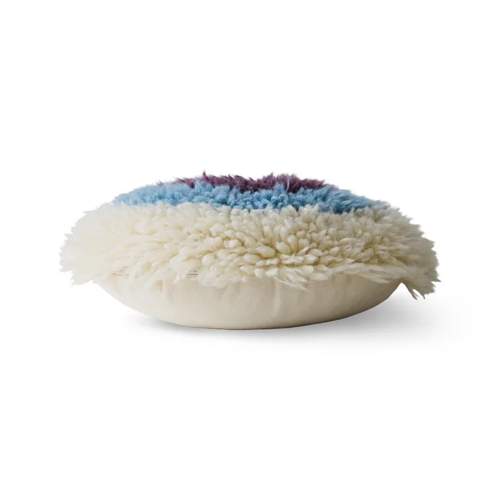 HKliving - Fluffy Kissen, Ø 40 cm, eye catcher