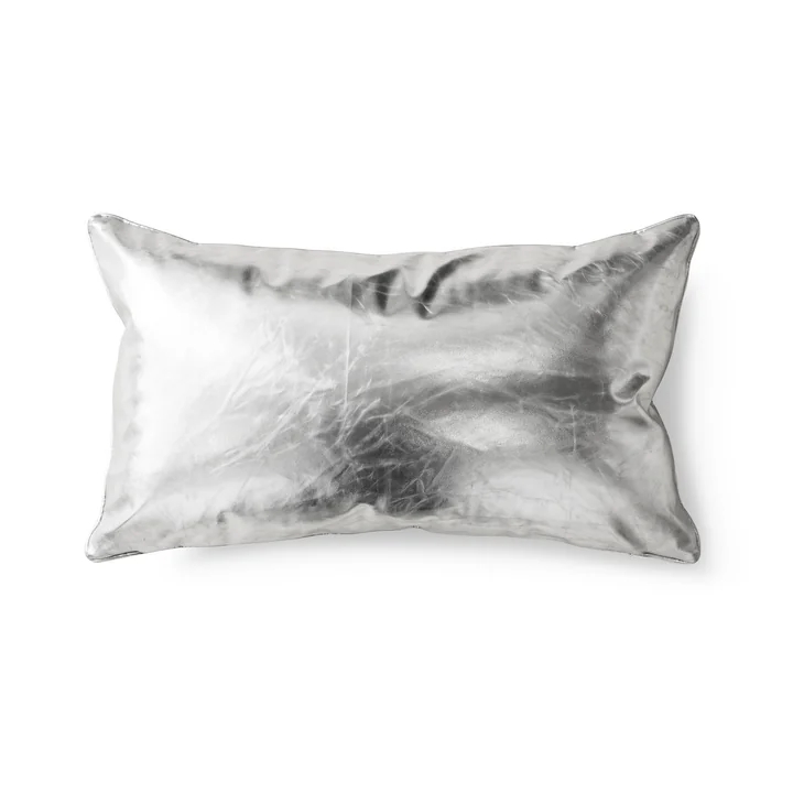HKliving - Kissen, 60 x 35 cm, silver lining
