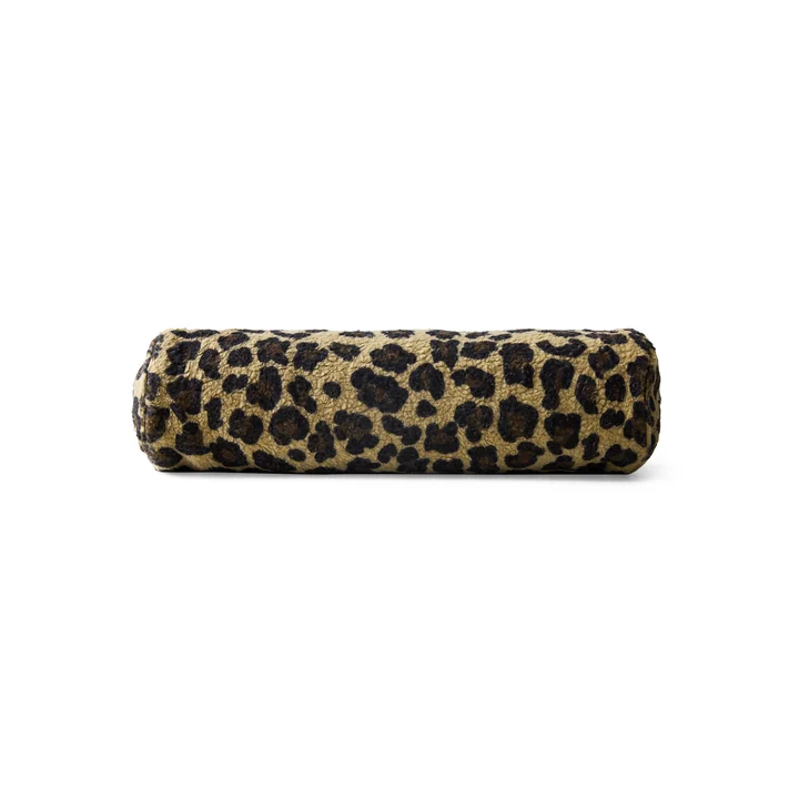 HKliving - Rollenkissen, Ø 13 x 50 cm, panther