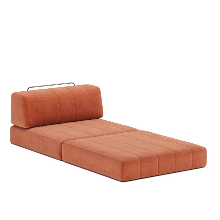 Innovation Living - Cozypad Sessel, rust orange (Stoff 412 Esina)