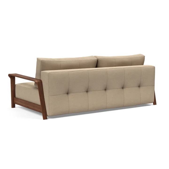 Innovation Living - Ran Schlafsofa, 227 x 117 cm, mocha (Stoff 587, mixed dance)