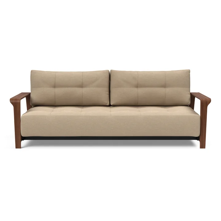 Innovation Living - Ran Schlafsofa, 227 x 117 cm, mocha (Stoff 587, mixed dance)
