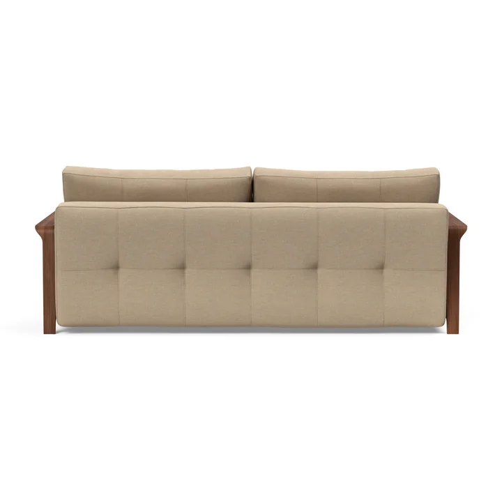 Innovation Living - Ran Schlafsofa, 227 x 117 cm, mocha (Stoff 587, mixed dance)