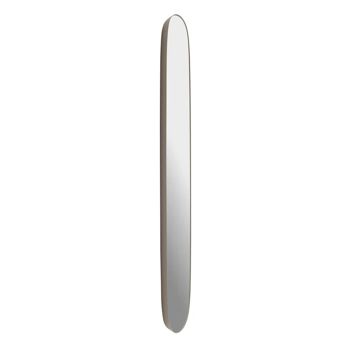 Muuto - Framed Mirror, 150 x 50 cm, taupe / Klarglas